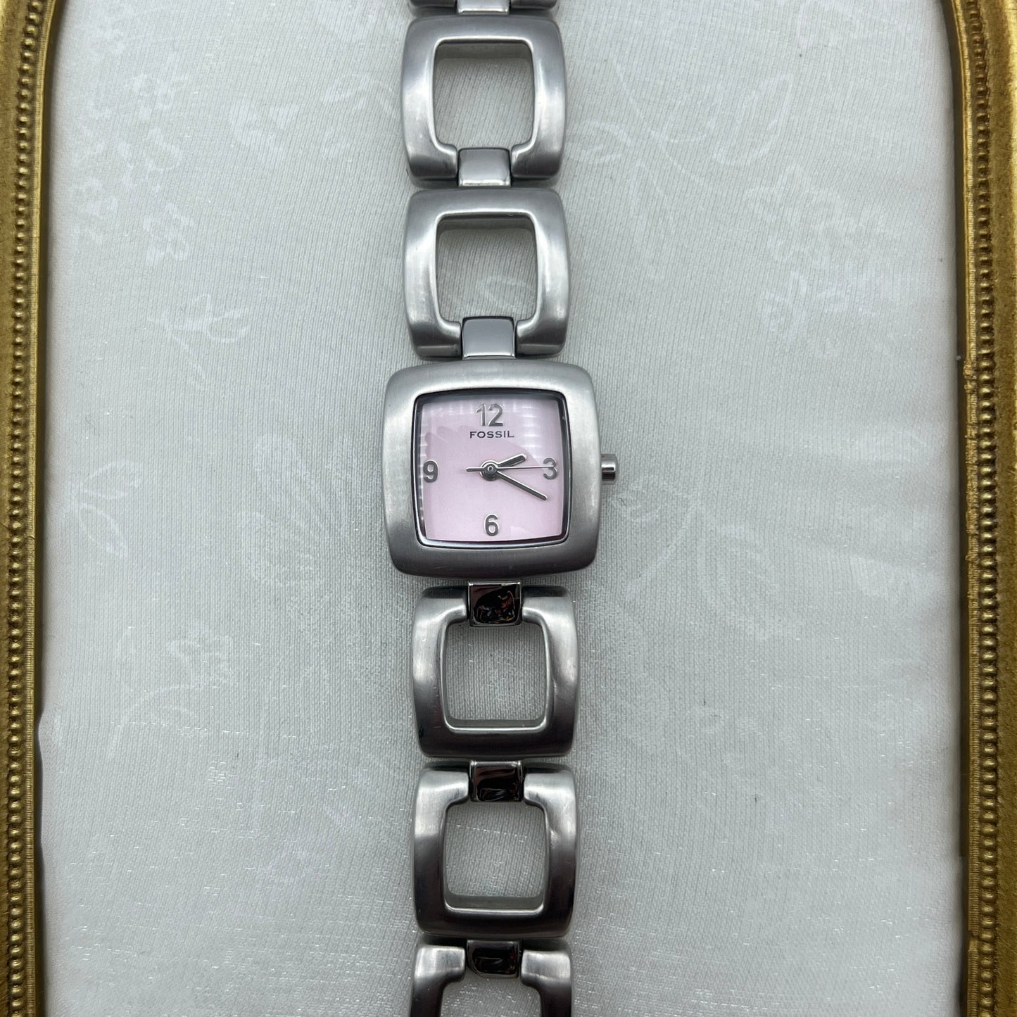 Baby Pink Dial Fossil Watch