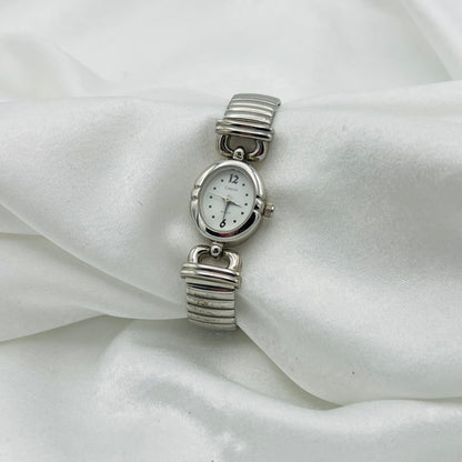 Carriage by Timex Silver-Toned Watch