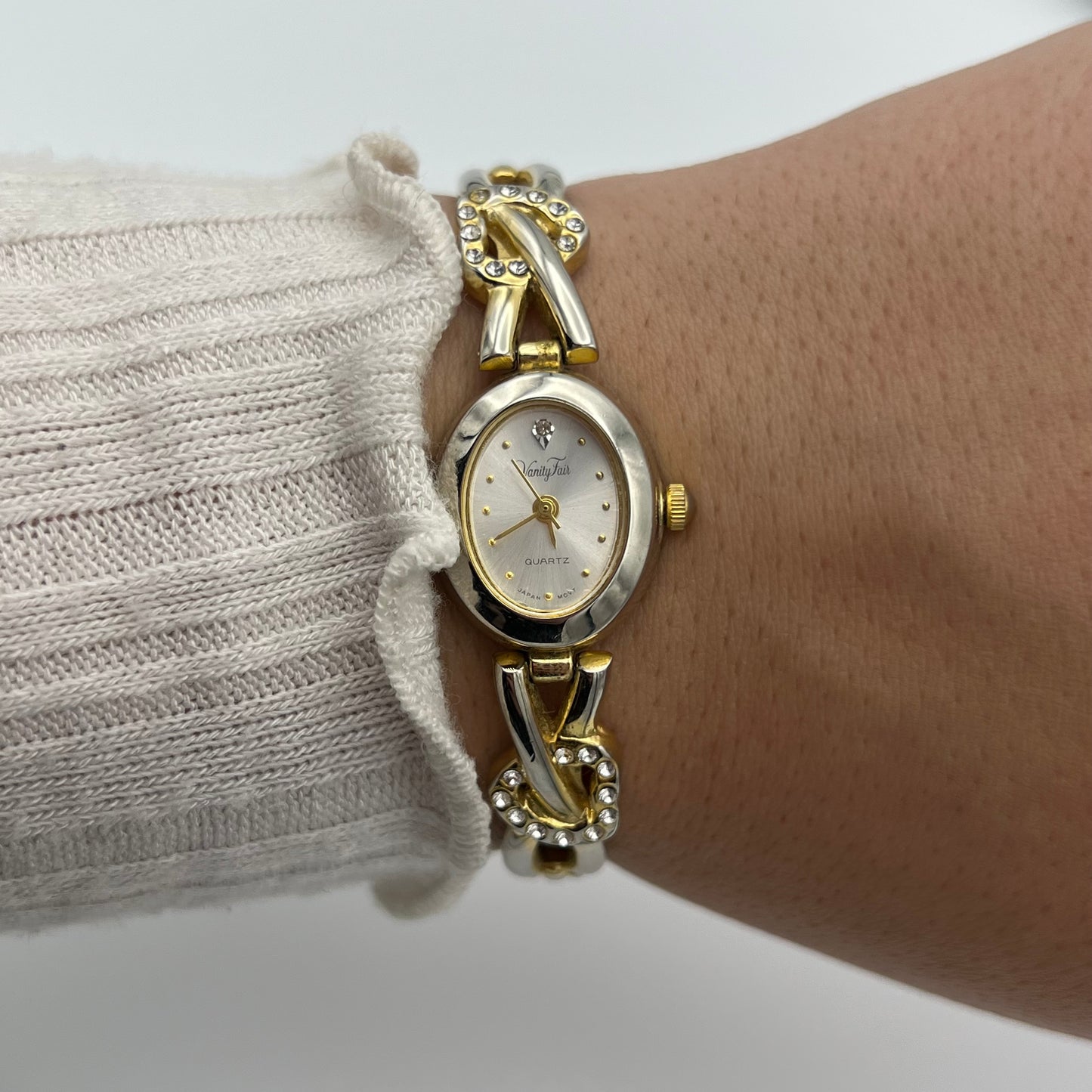 Dainty Gold-Toned Heart Watch