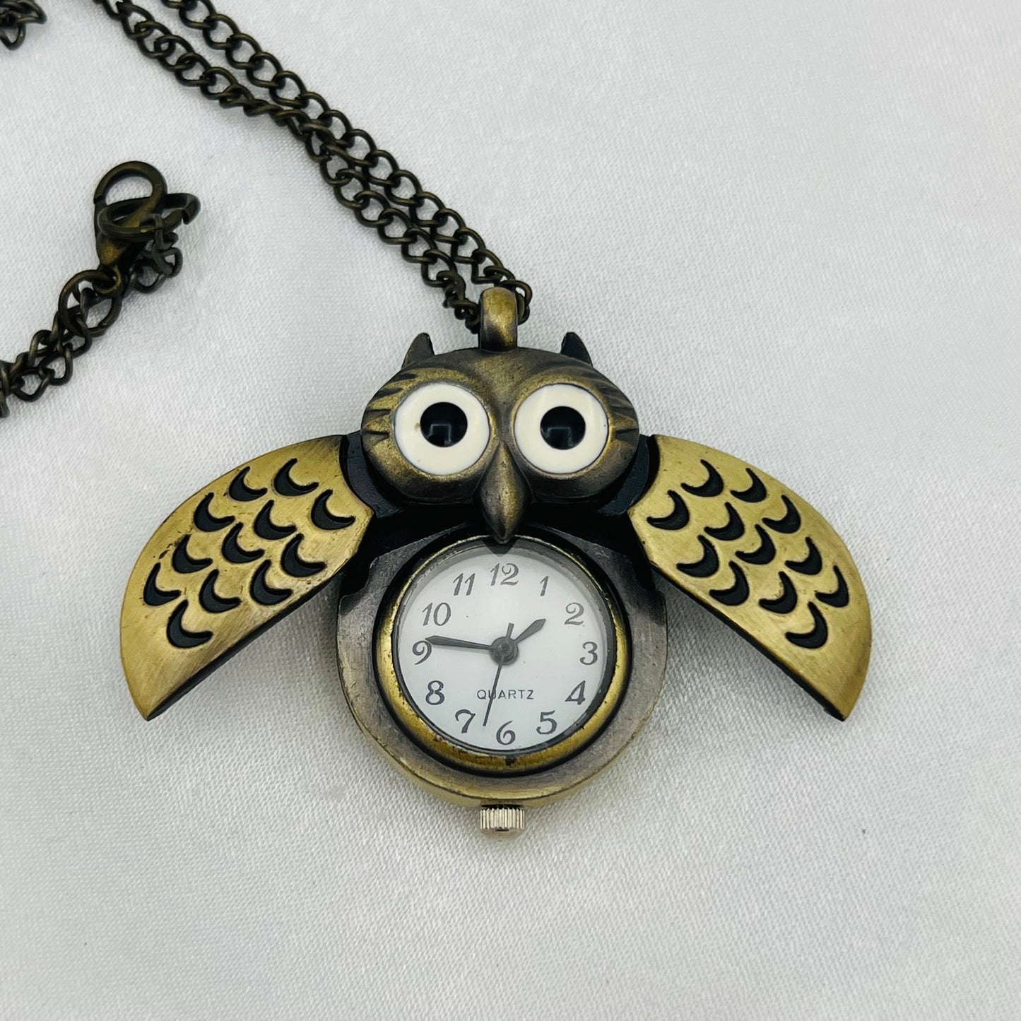 Owl Watch Necklace