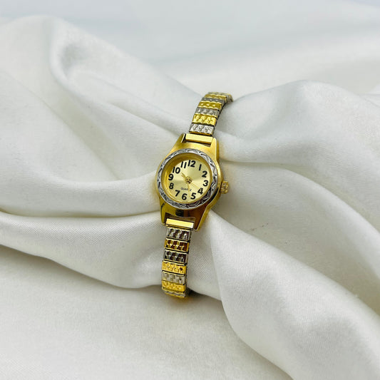 Dainty Two-Toned Watch