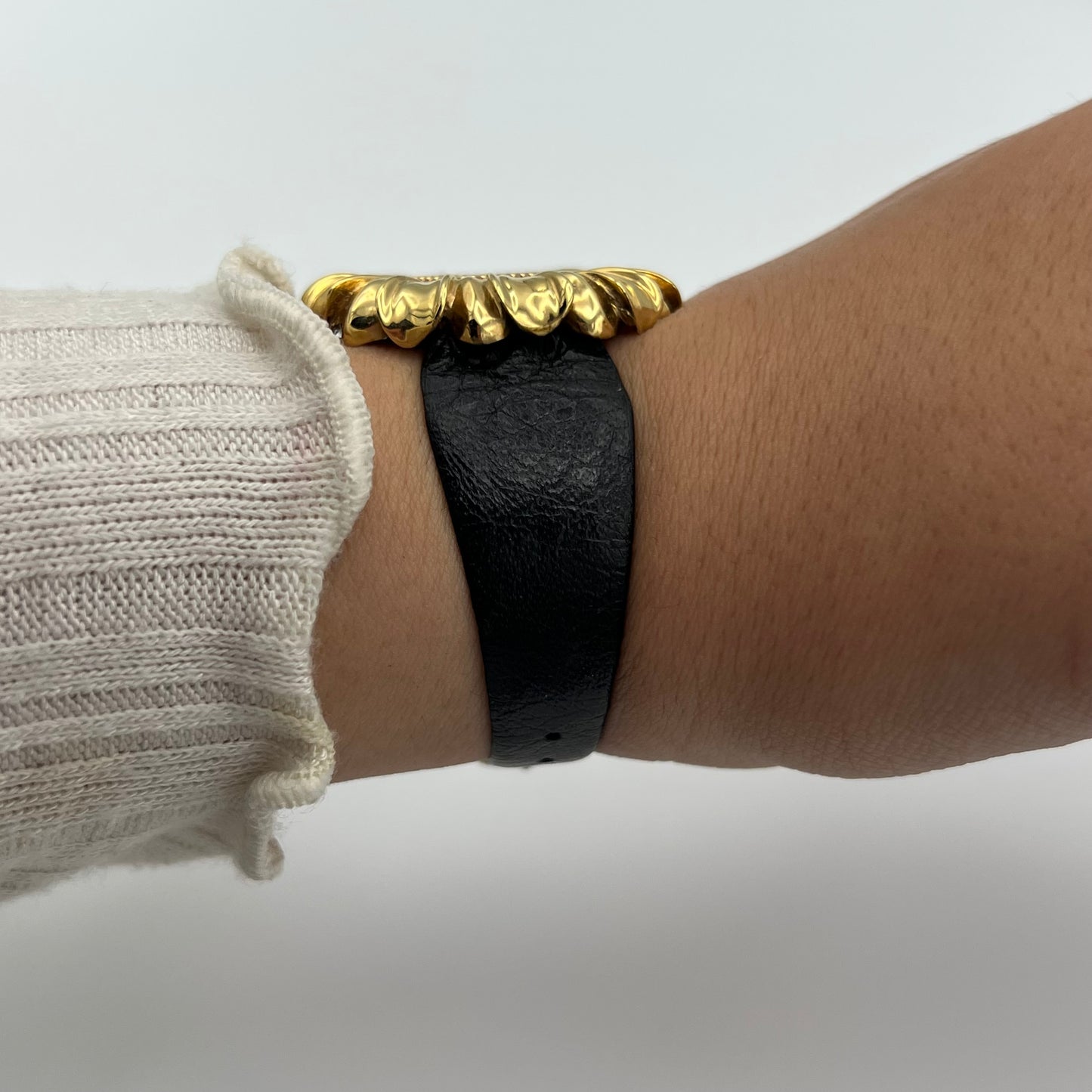 Sunflower Leather Watch