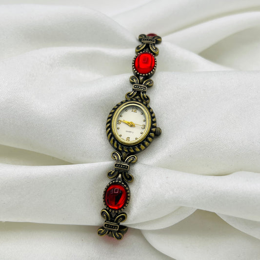 Red Stone Watch