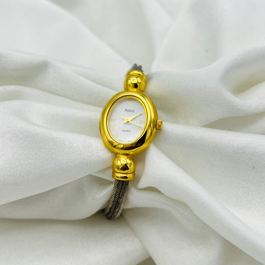 Dainty Two-Toned Watch