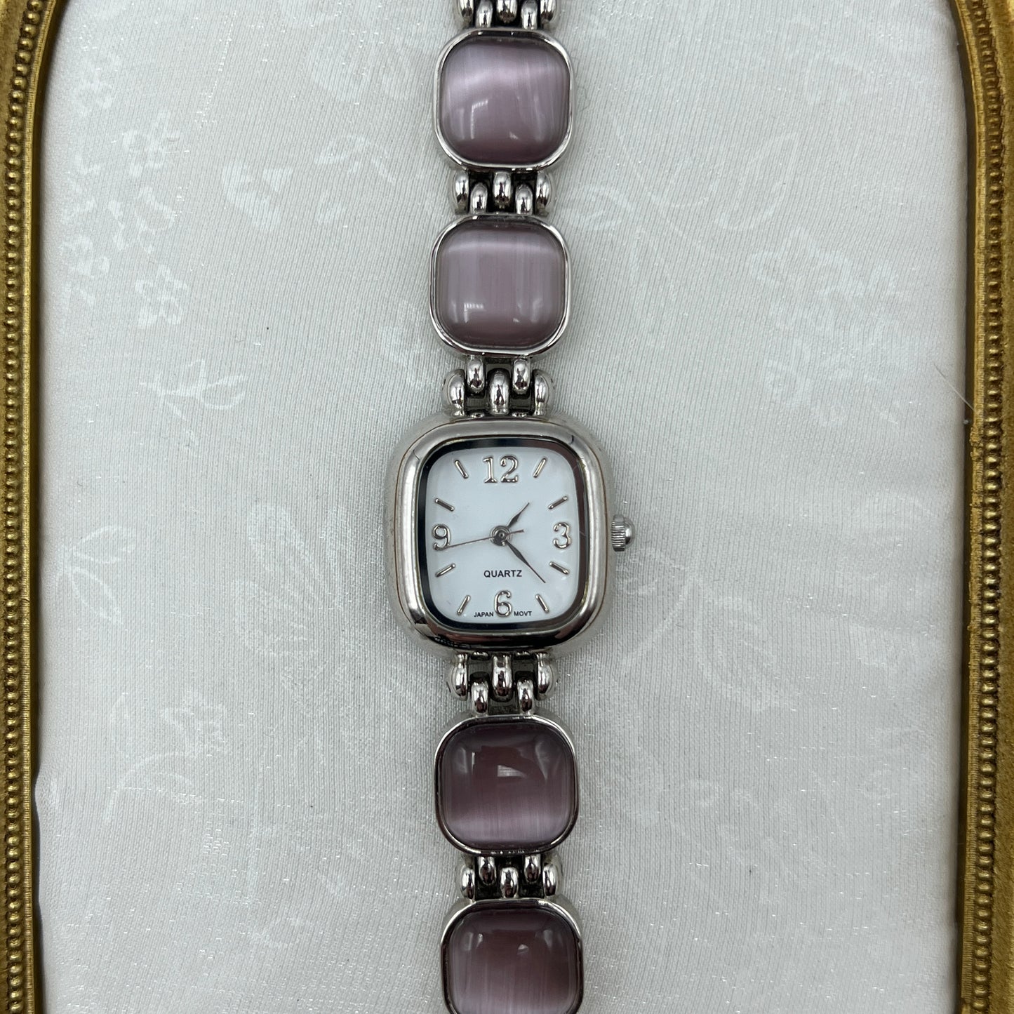 Lilac Gemstone Watch