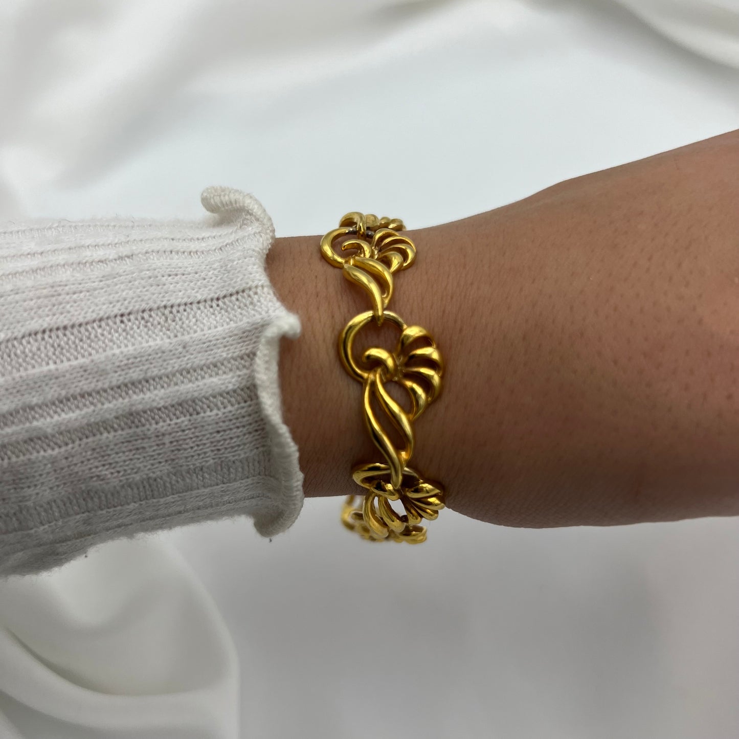 Gold-Toned Detailed Watch