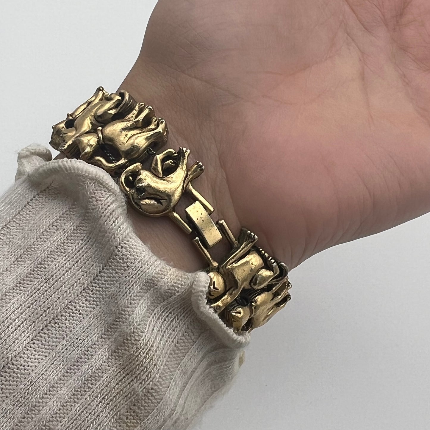 RARE Cat Slide Charm Watch