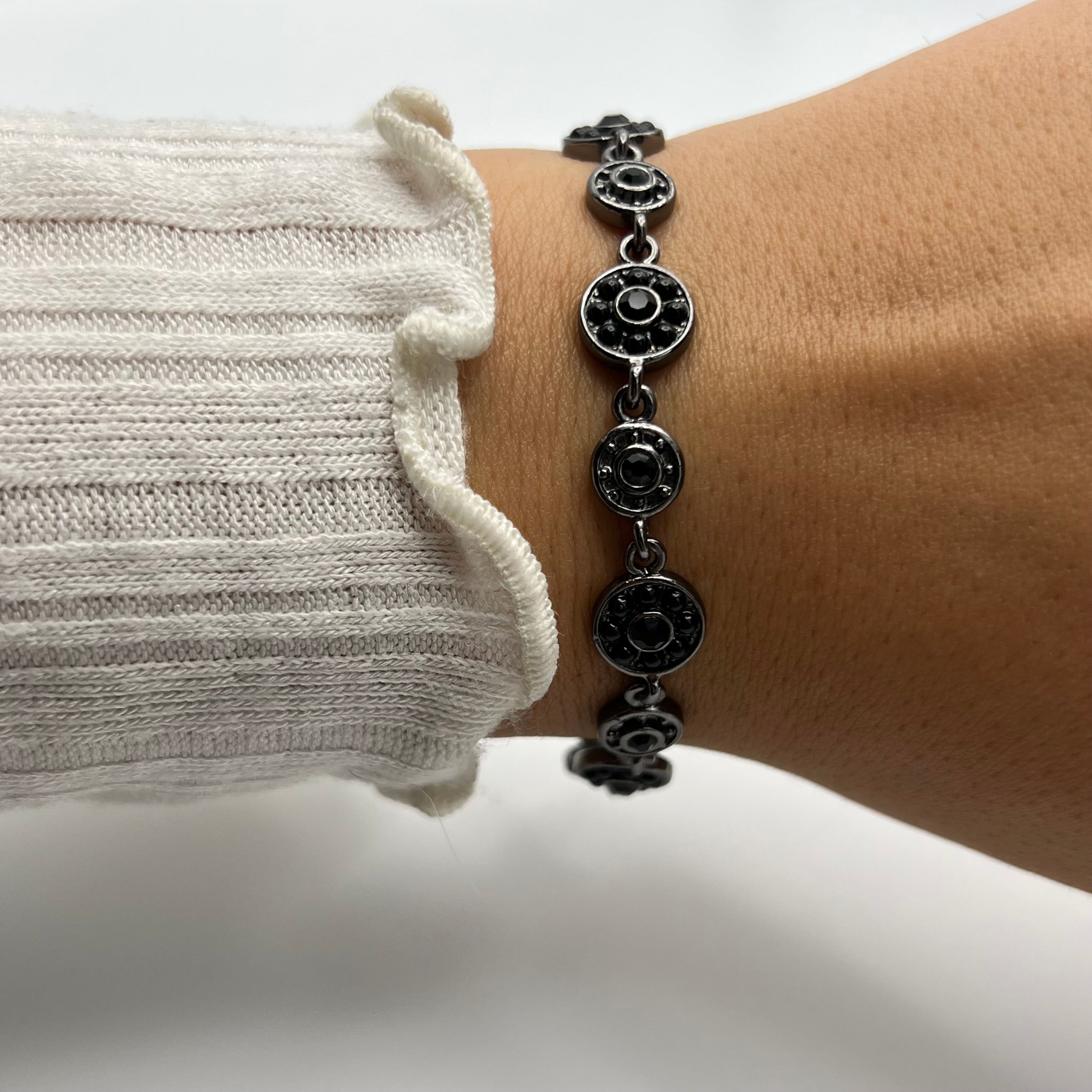 🖤 Black Diamanté Bracelet