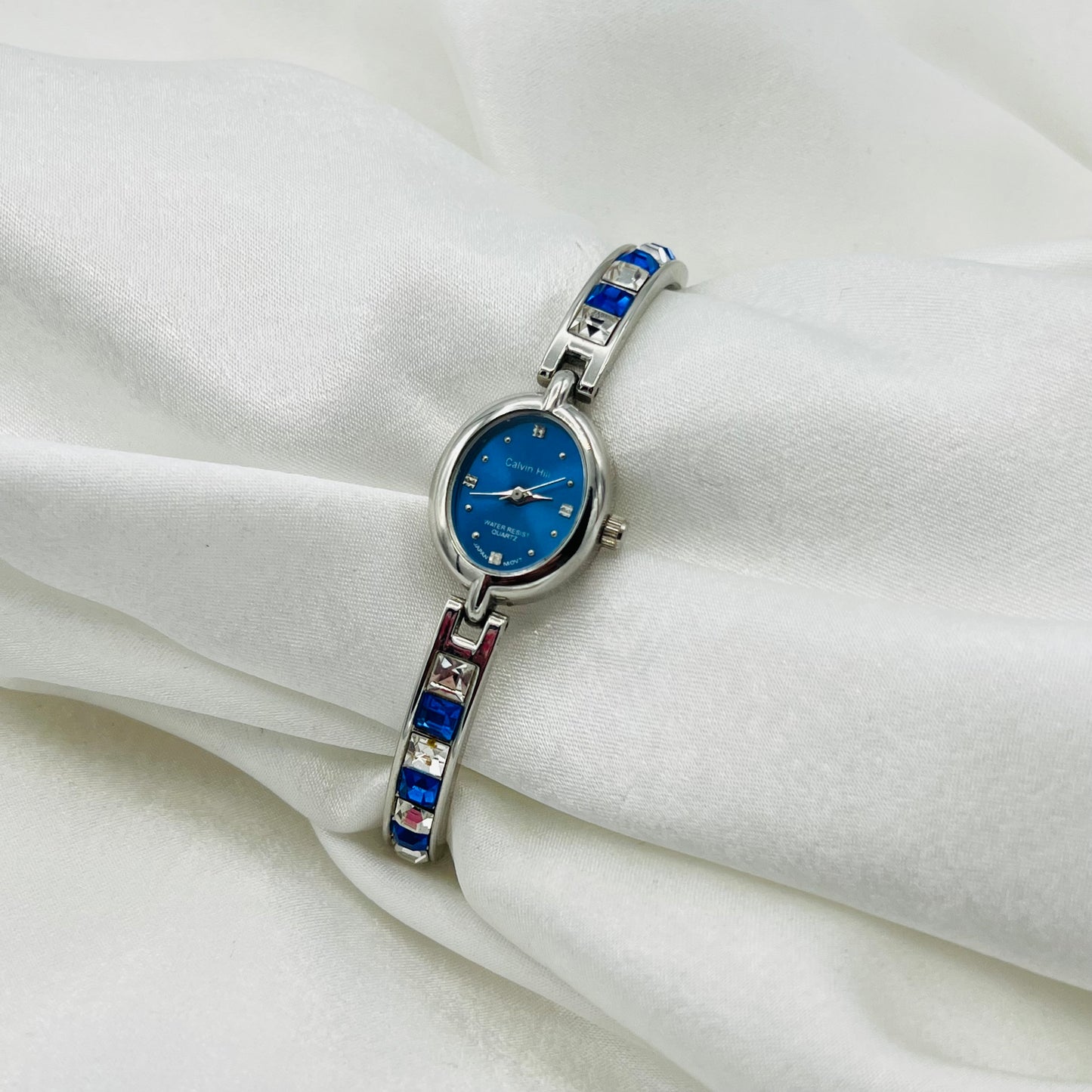 💙 Blue Gemstone Watch
