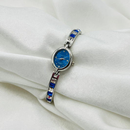 💙 Blue Gemstone Watch