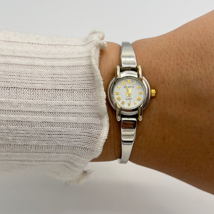 Two-Toned Dainty Watch