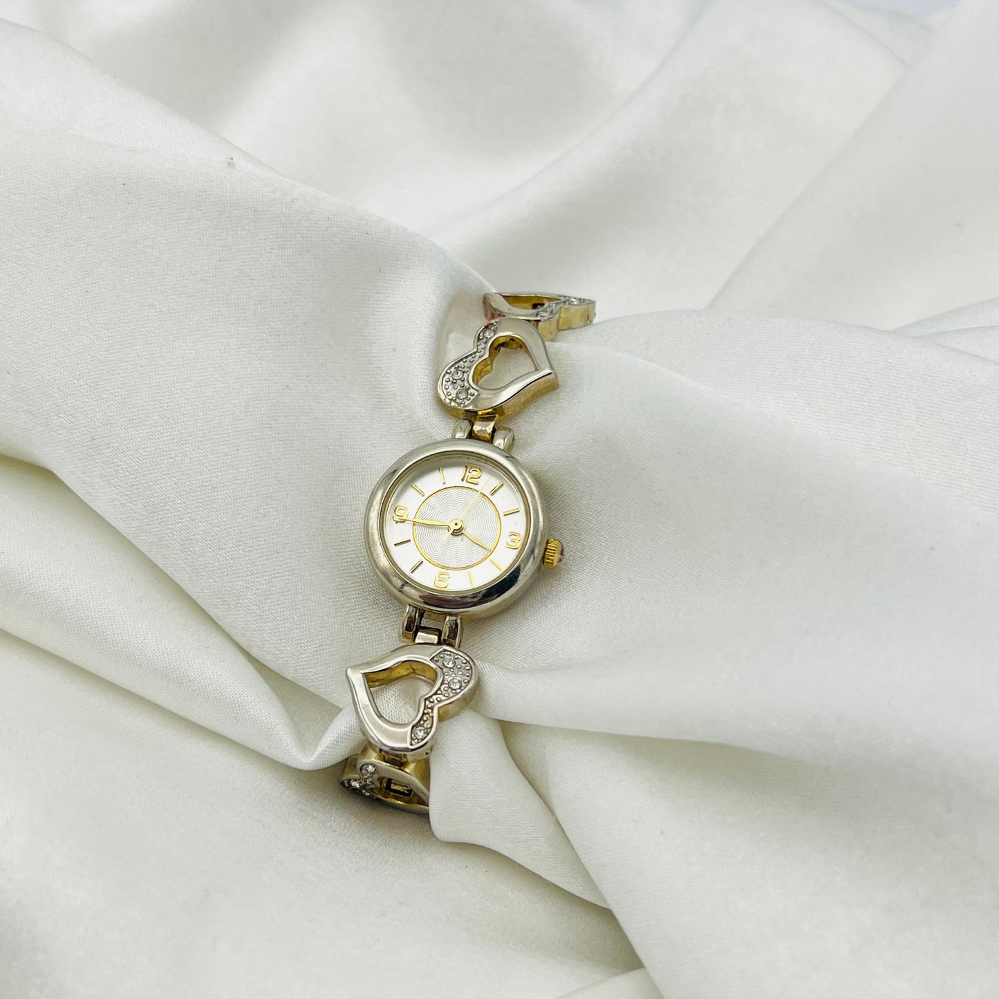 Cute Heart Strap Watch