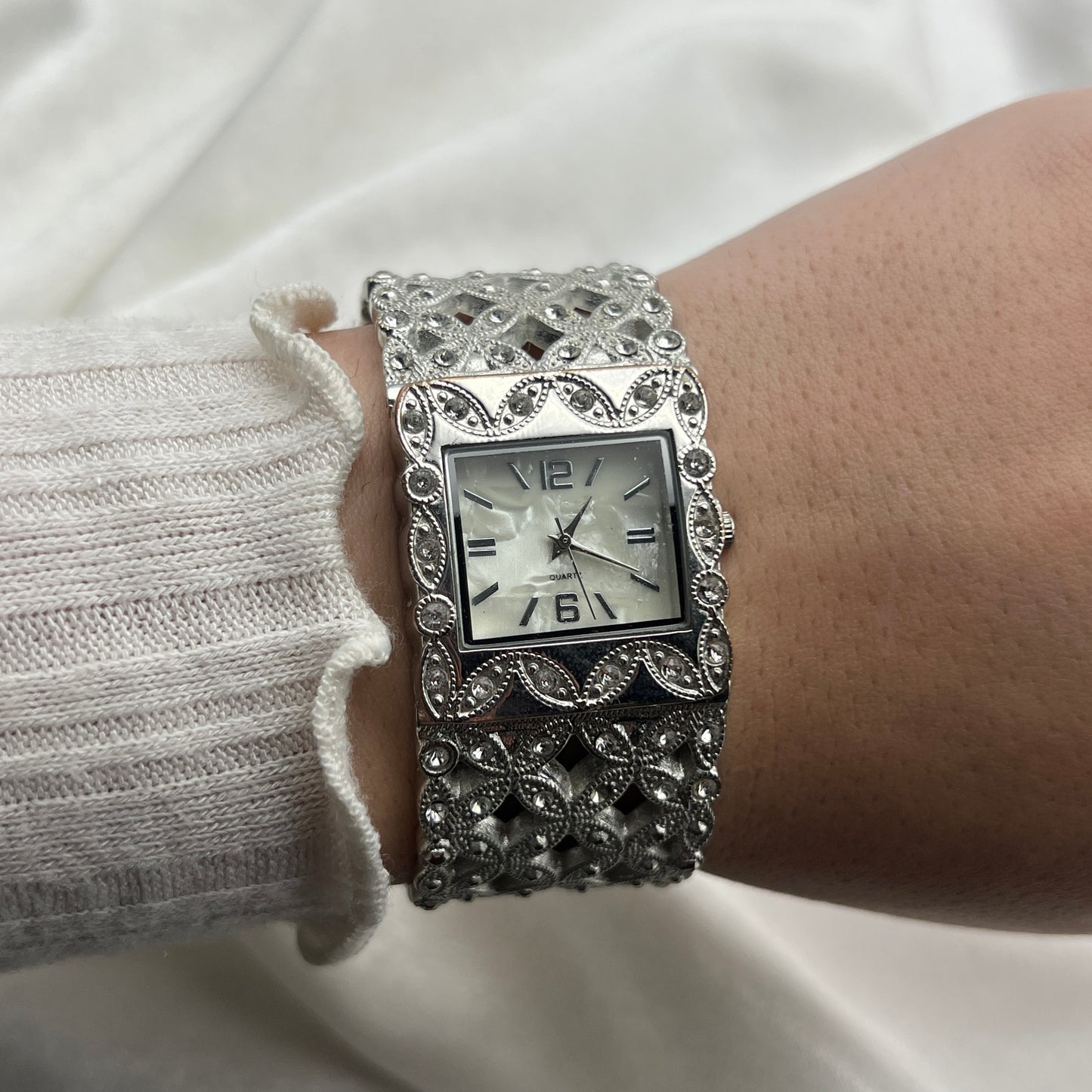 Intricate Detailed Cuff Watch