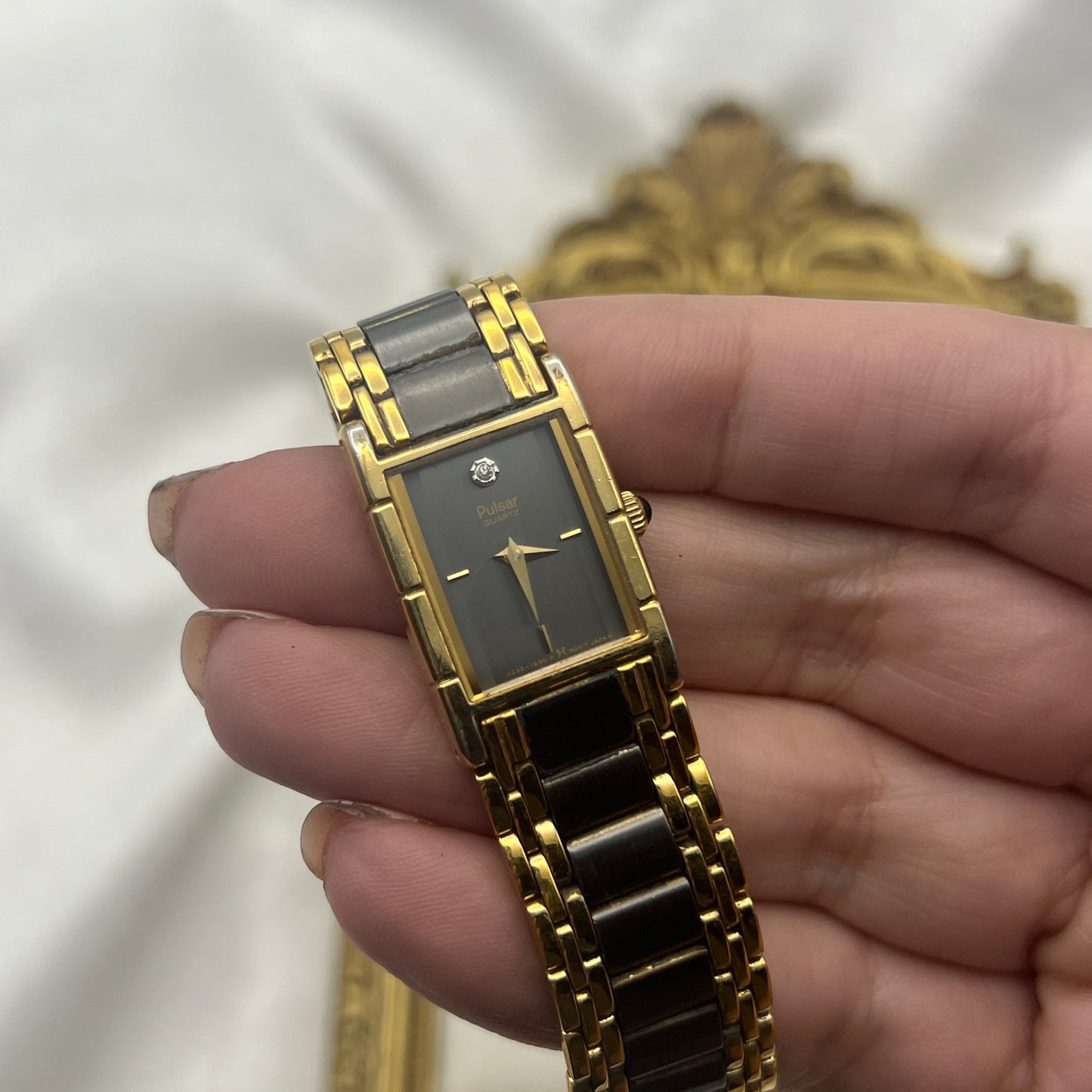 Sleek Pulsar Two-Tone Watch