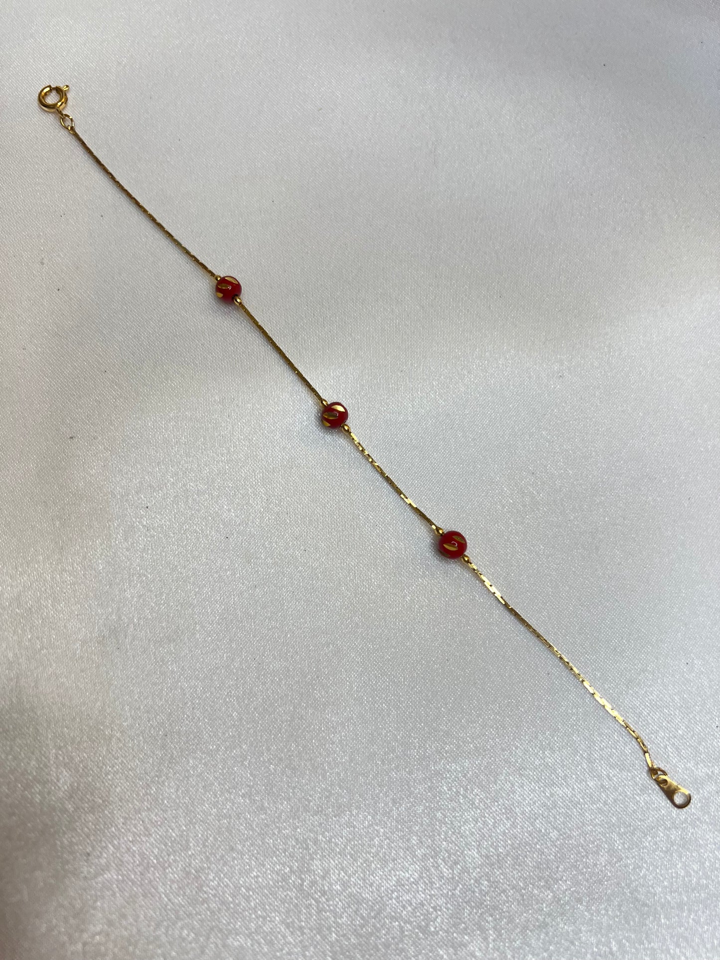 Red & Gold Bracelet