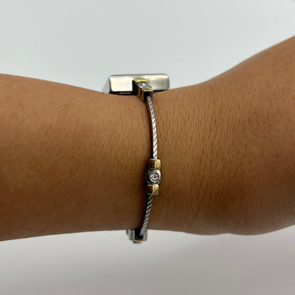 Dainty Anne Klein Square Dial Watch