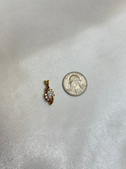 Diamanté Couture Pendant