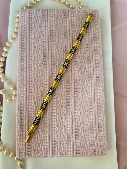 1980s Joan Rivers Enamel Bracelets