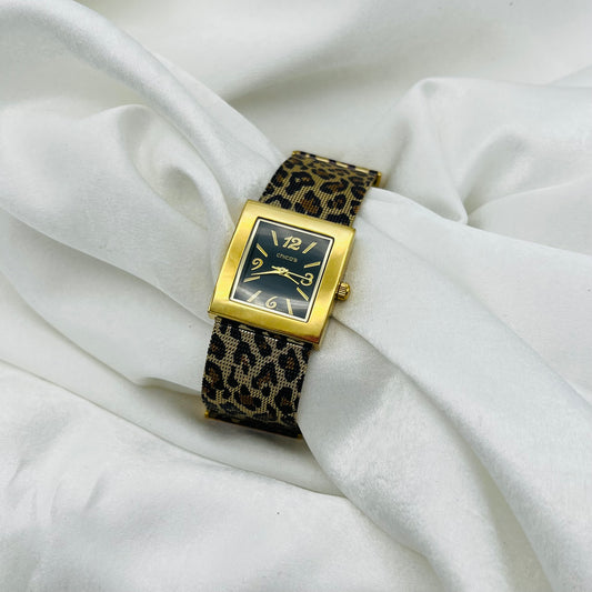 Chic Cheetah Pattern Watch