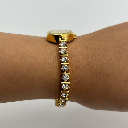Diamanté Tennis Bracelet Watch