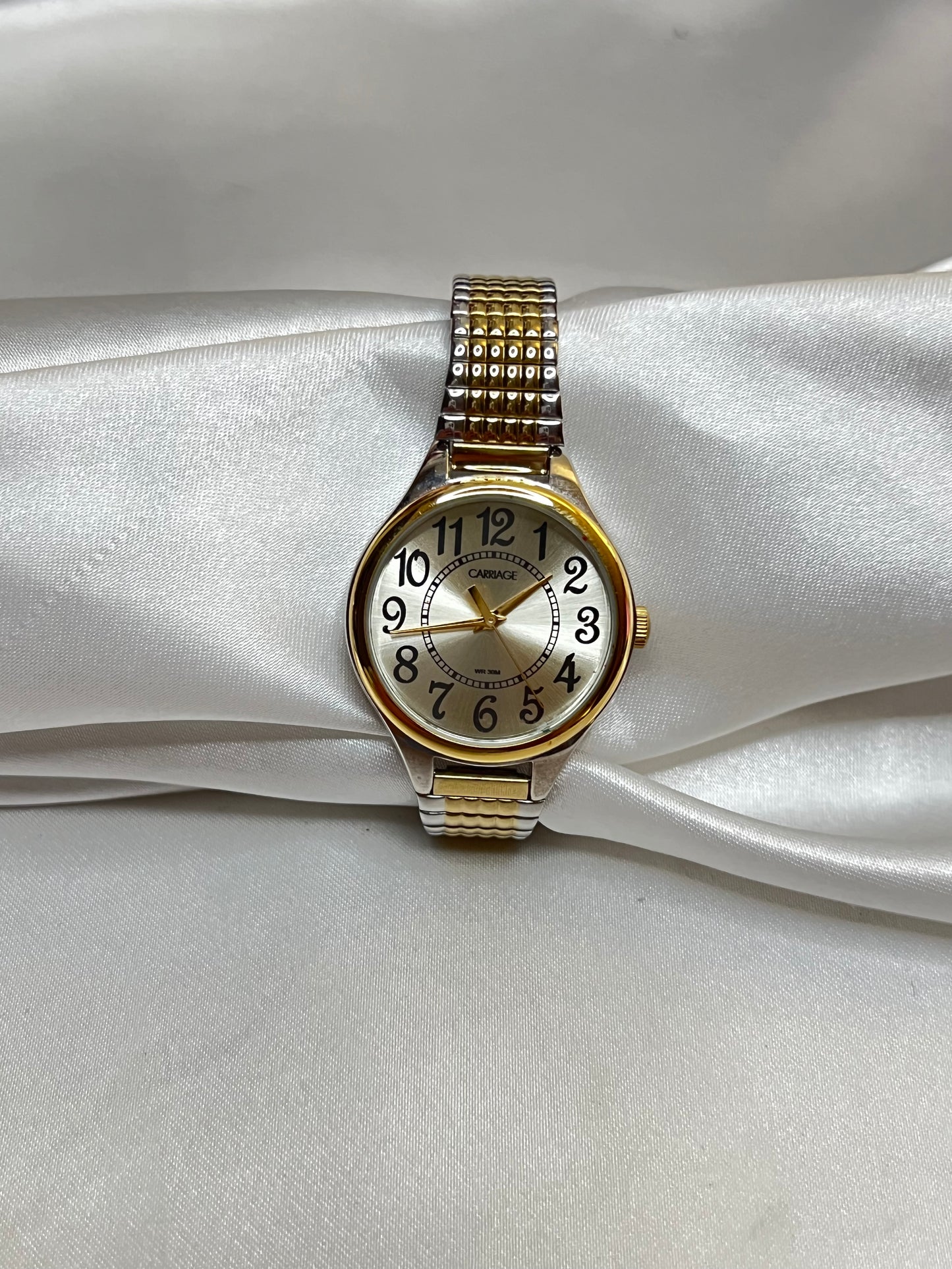 Two-Toned Stretch Watch