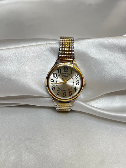 Two-Toned Stretch Watch