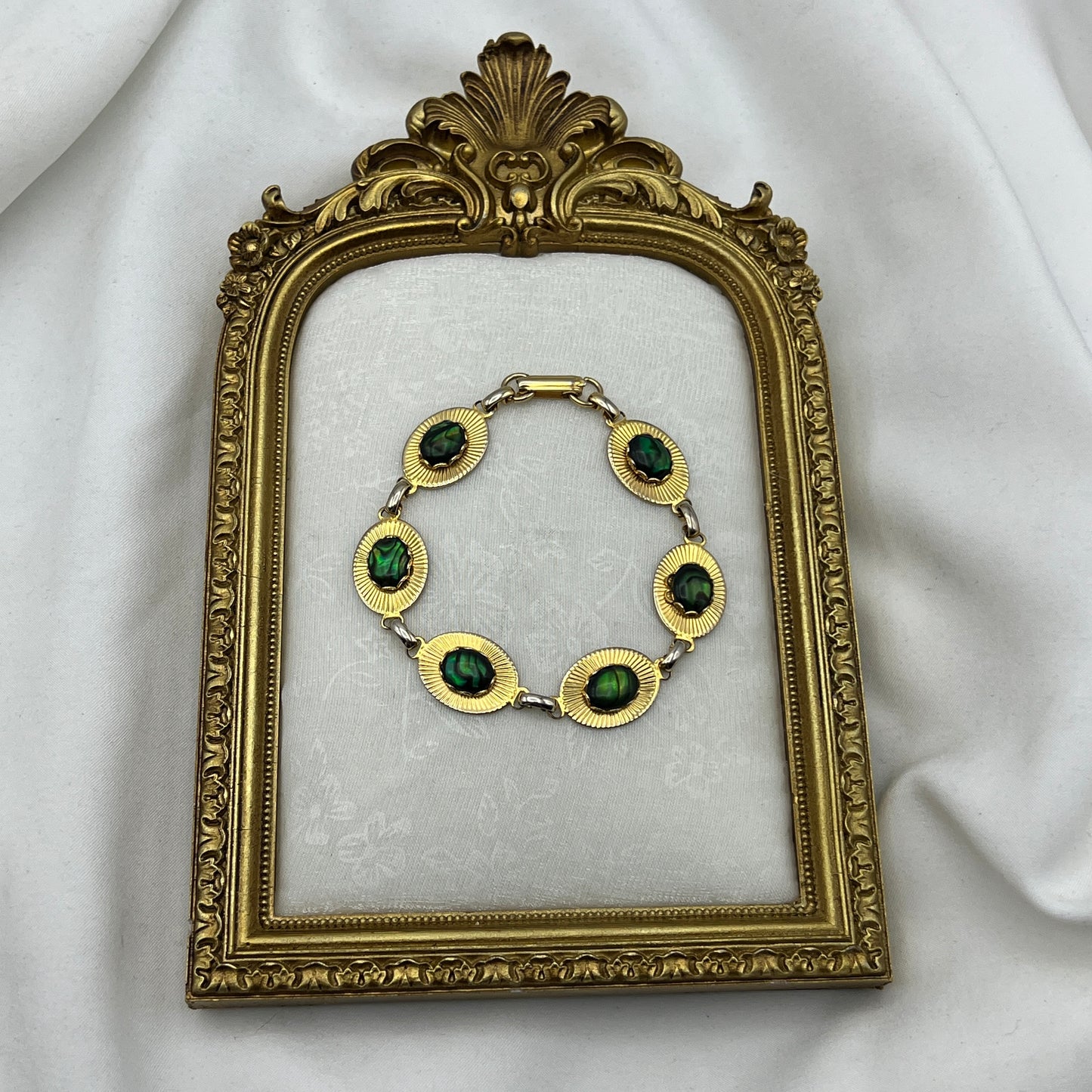 Gold-Tone Abalone Bracelet