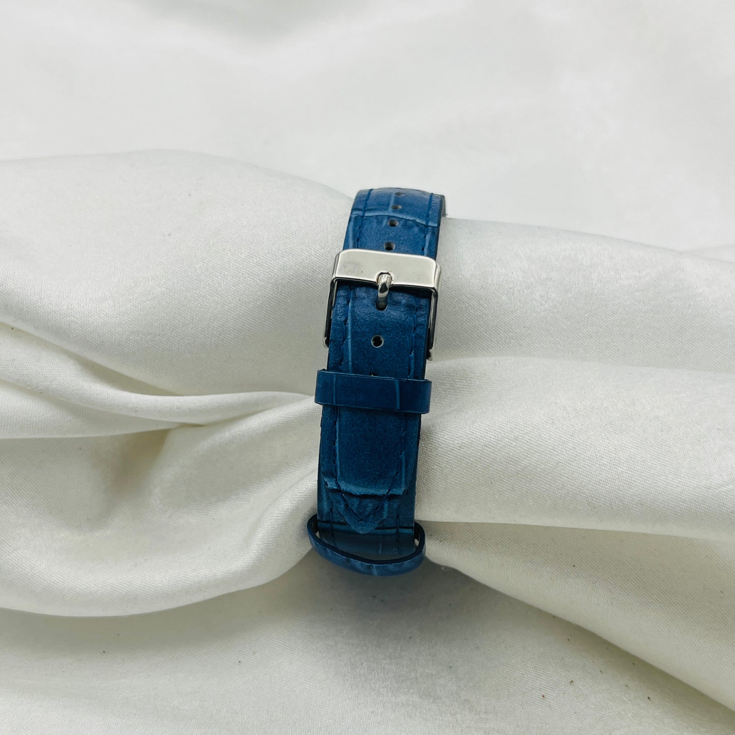 Blue Leather Watch