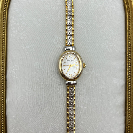 Cute Two-Tone Watch
