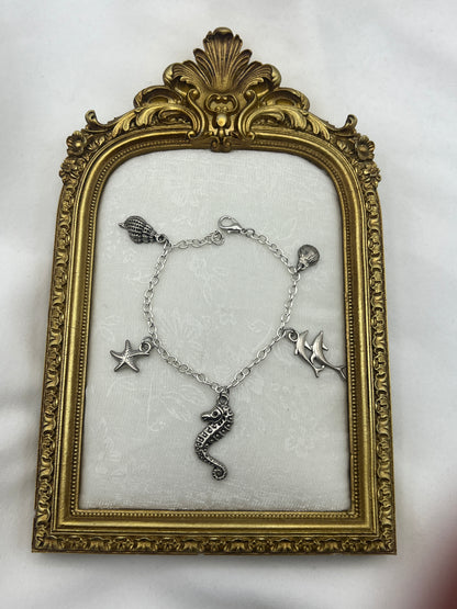 Sea-Themed Charm Bracelet