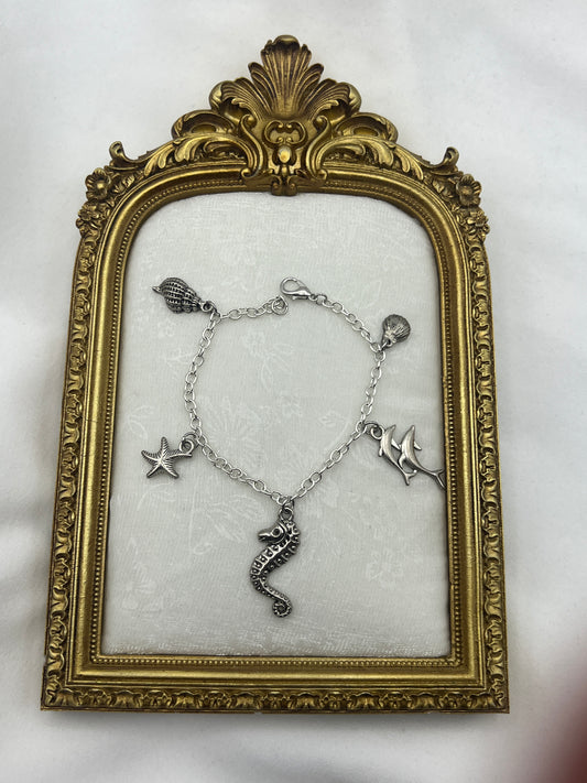Sea-Themed Charm Bracelet