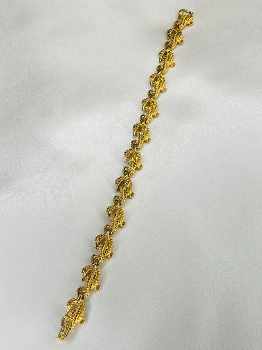 Gold Seahorse Bracelet