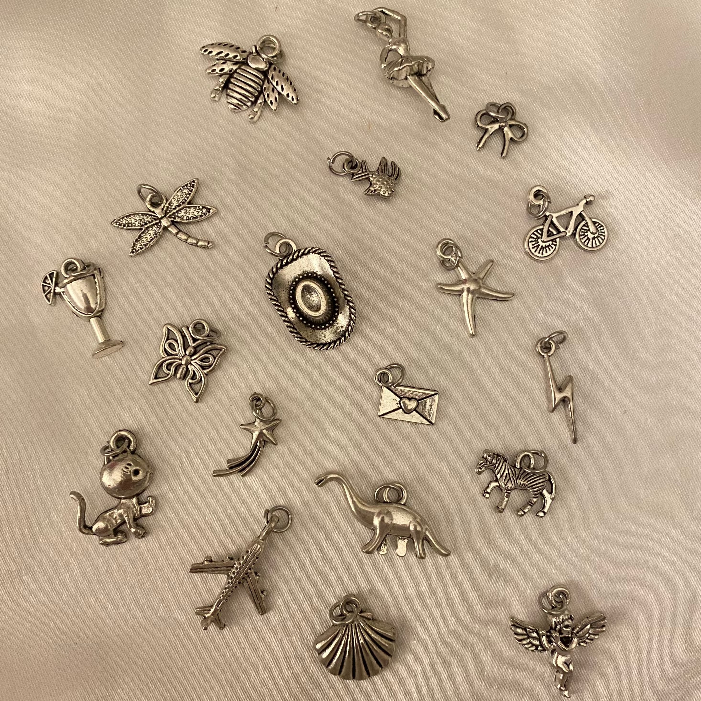 🌟 Dainty Silver Charms