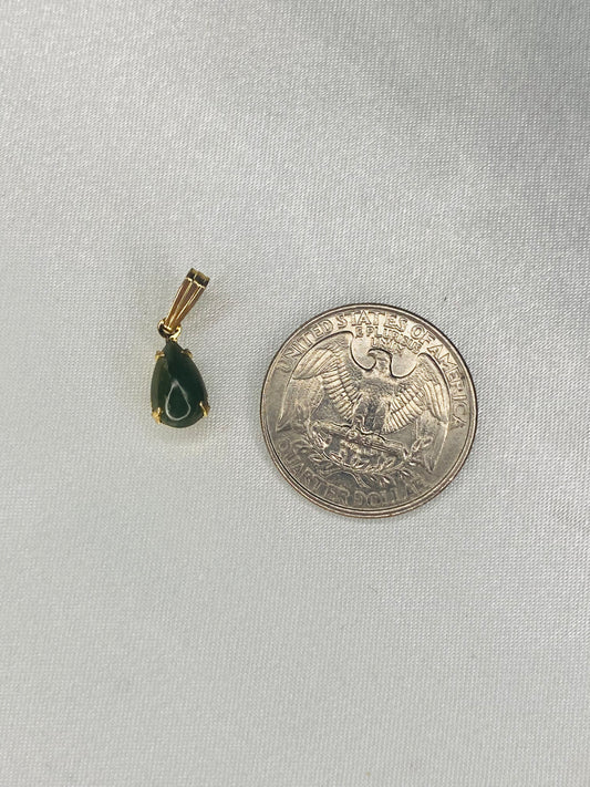 1/20 12k Gold Filled Jade Pendant