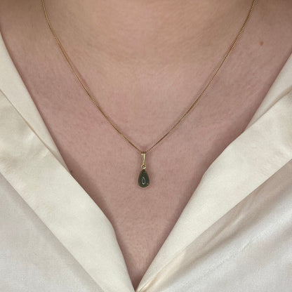 1/20 12k Gold Filled Jade Pendant