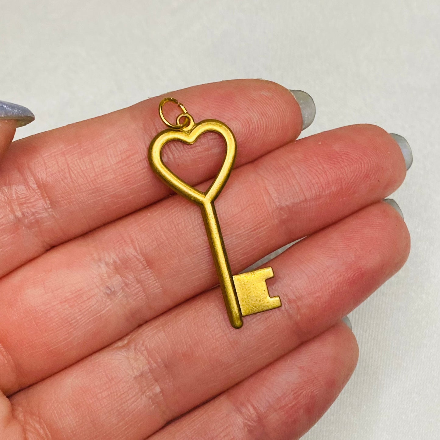 Heart Key Pendant