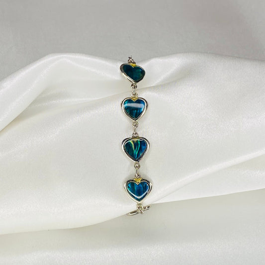 💙 Blue Heart Bracelet