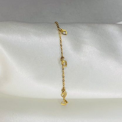 Dainty Heart Bracelet