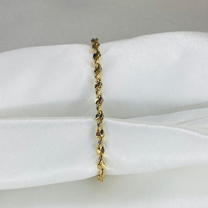 Gold Twist Bracelet